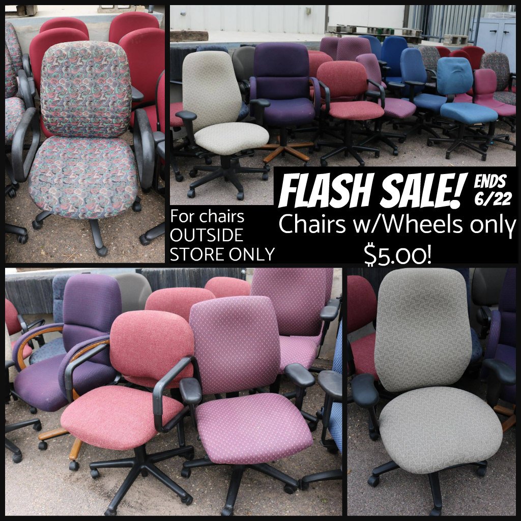 Csu Surplus Property On Twitter The Chair Flash Sale