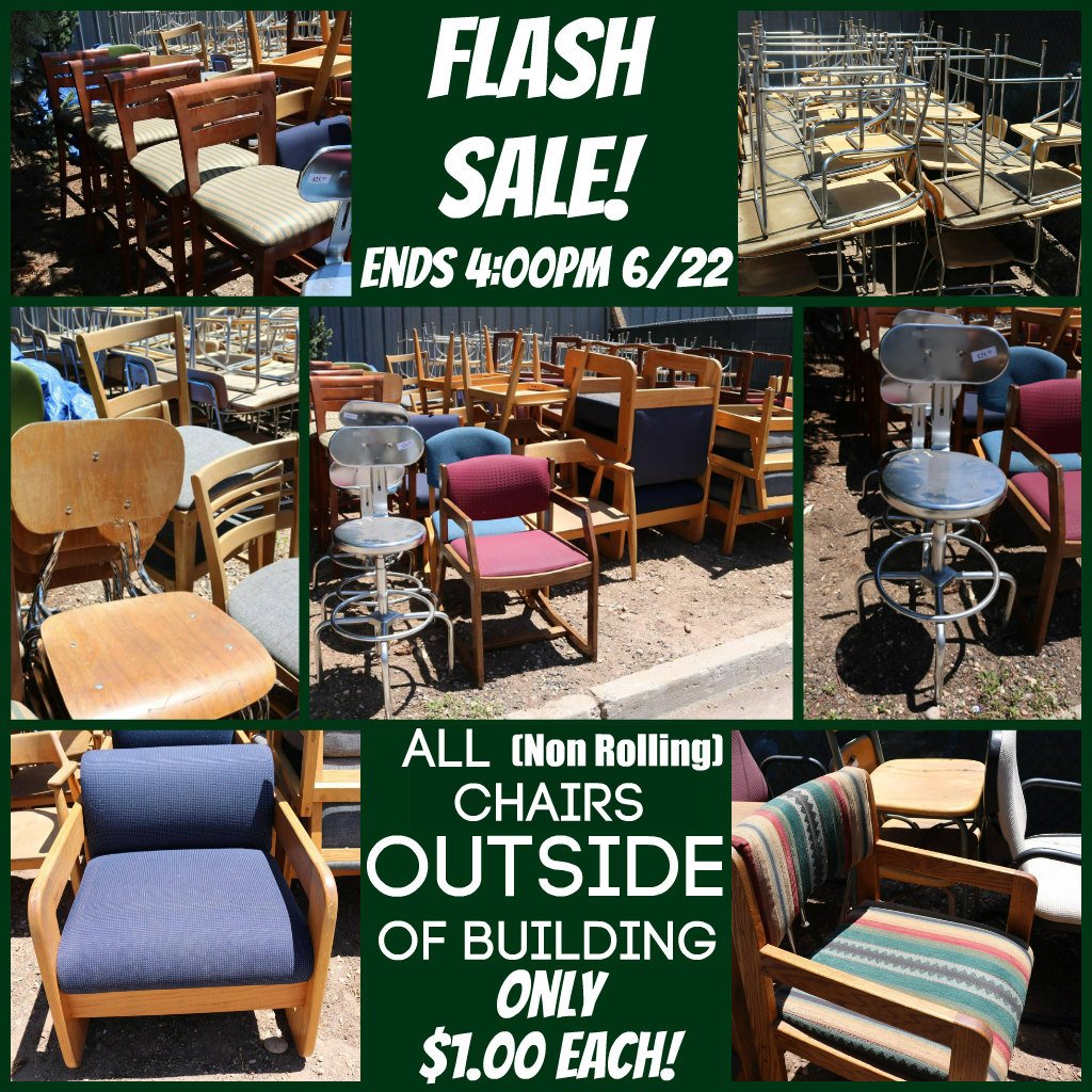 Csu Surplus Property On Twitter The Chair Flash Sale