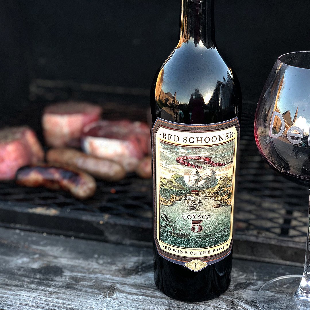 Grilling season is heating up, and our Red Schooner Malbec is ready! 
With soft, luxurious tannins, this wine has flavors of sweet berries that play back and forth with an evocative smoky quality, making it a great companion for grilling. Try some at your next backyard cookout!