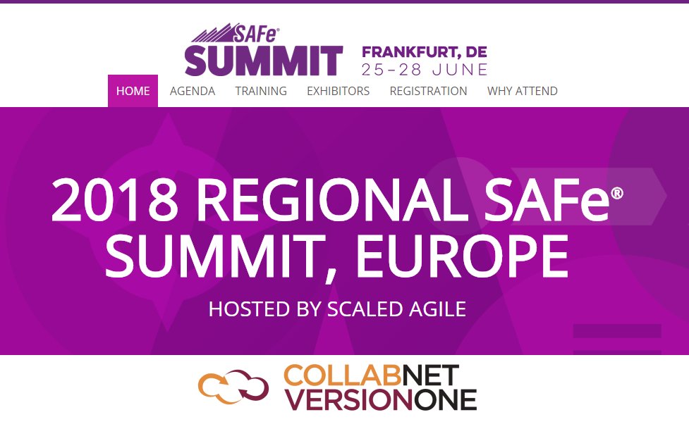 Five days until the Regional SAFe Summit EU! VersionOne & Continuum via @CollabNetV1 are built to scale!  #SAFESummit #Agile @ScaledAgile