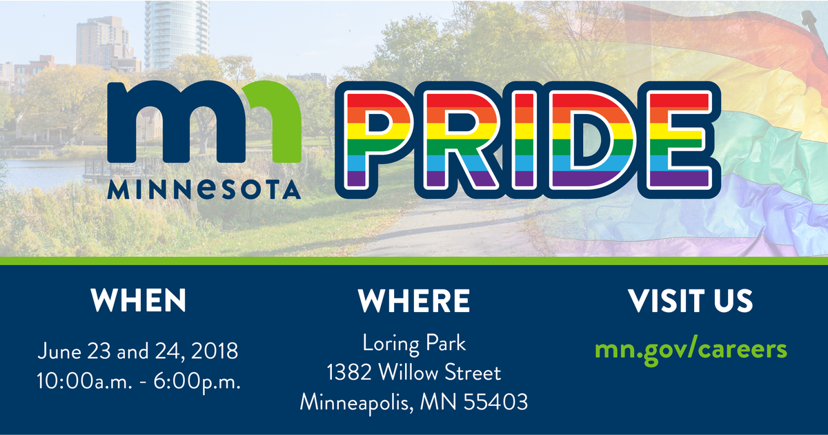 GovMarkDayton's tweet photo. Happy #Pride! Join the State of Minnesota in celebrating @TwinCitiesPride this weekend in Minneapolis, and learn more about why the State of Minnesota is a great place to grow your career. #tcpride https://t.co/ma2q8mN2JN