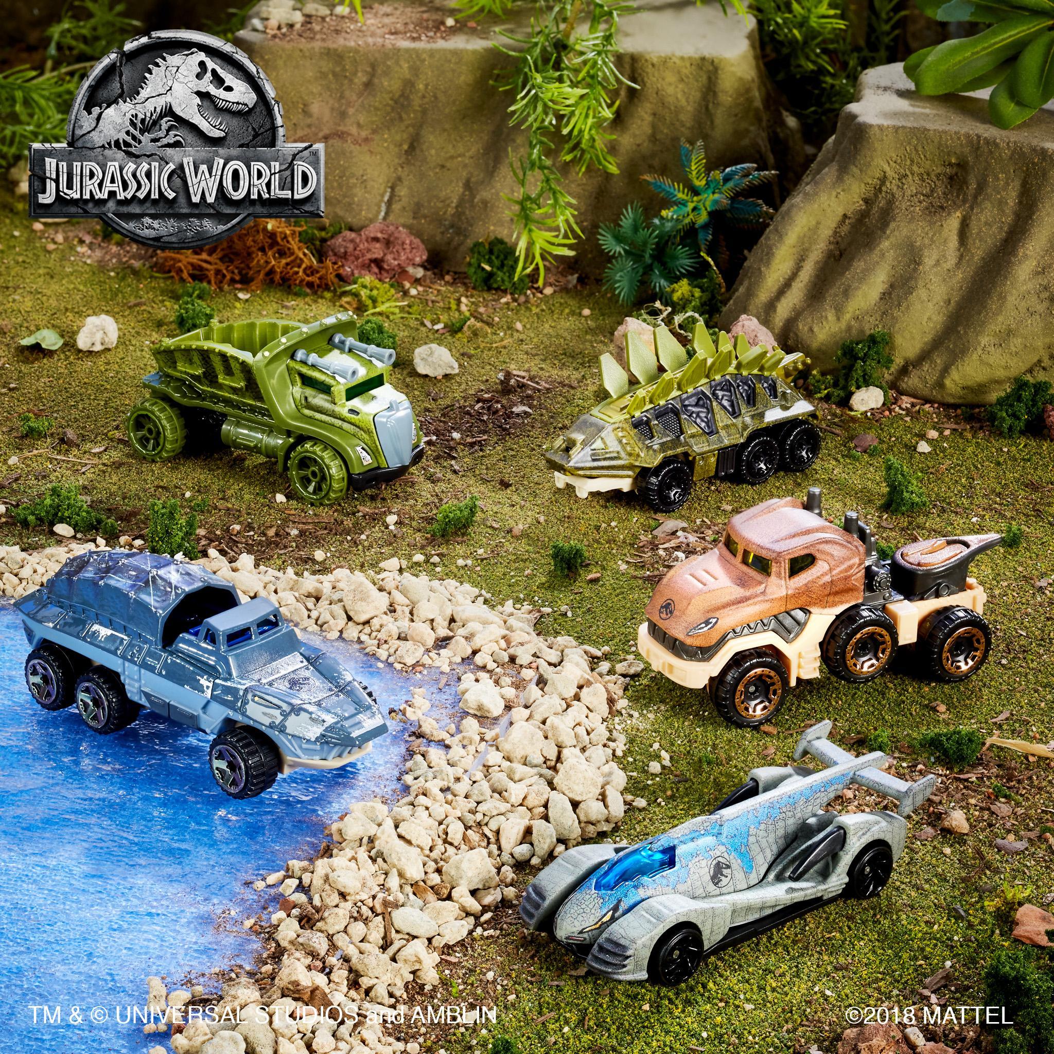 Jurassic world fallen kingdom hot wheels hotsell