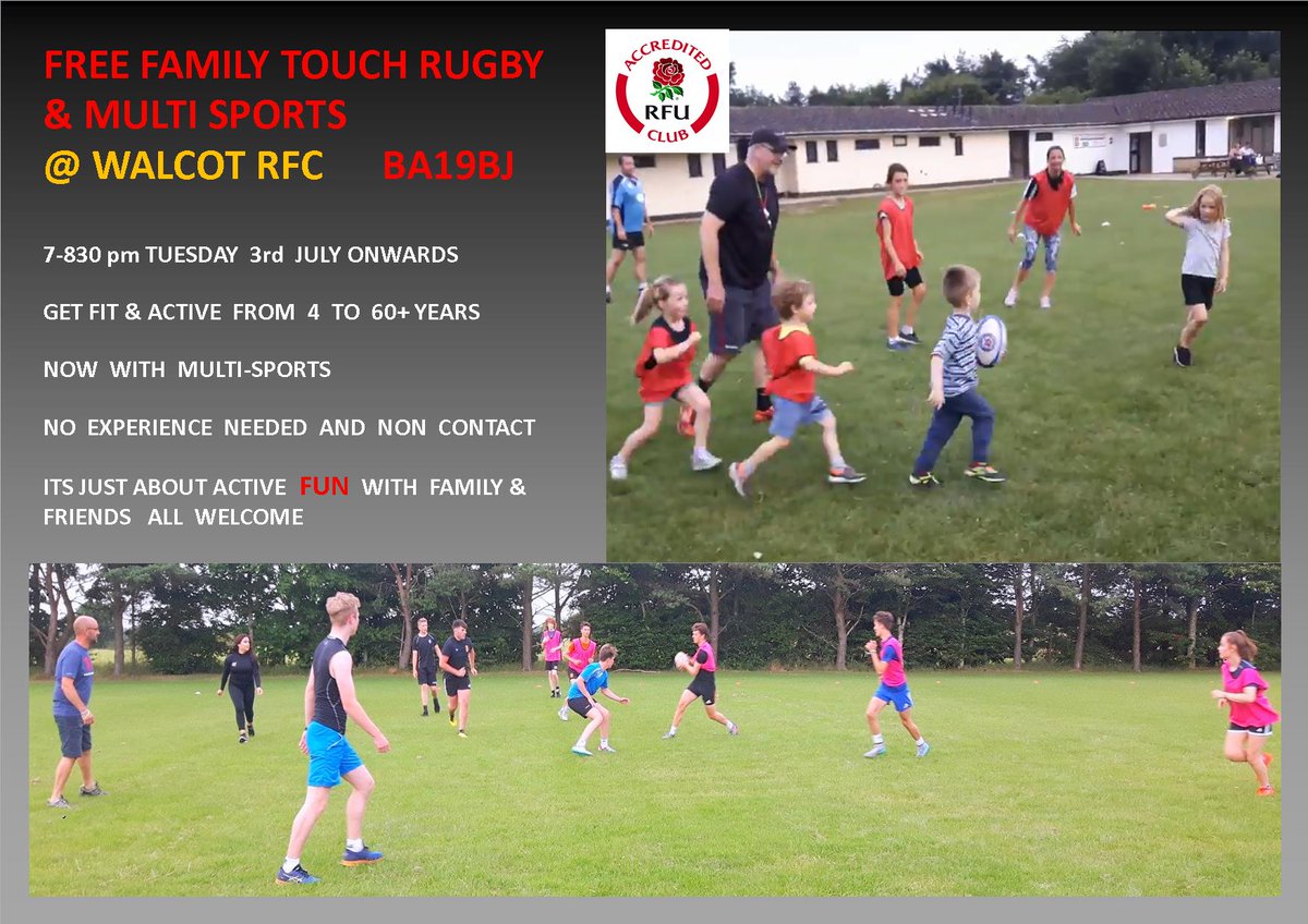 WalcotGirls's tweet image. Family touch is back 3rd July please spread the word