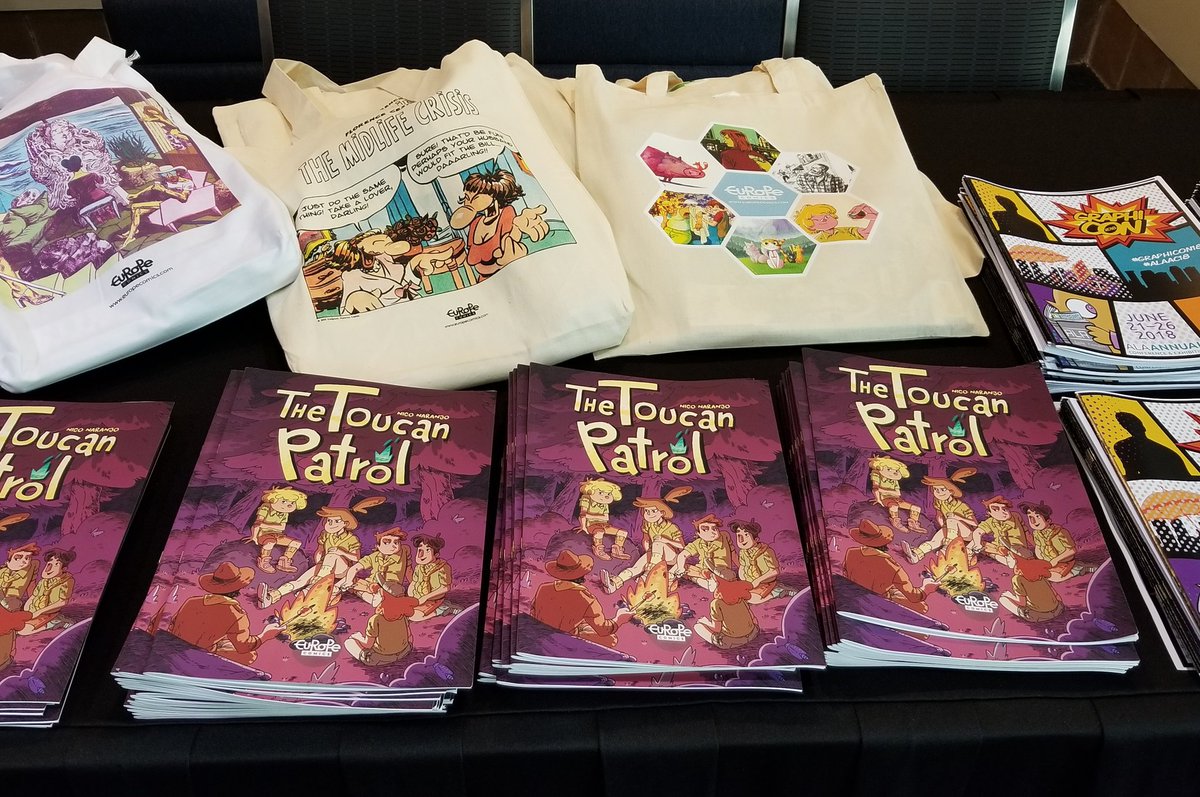 JRLibrarian's tweet photo. Stop by for any and all of the amazing panels this weekend at #GRAPHICON18 at #ALAAC18! @ALALibrary @librarylandia https://t.co/58TcHir5oX