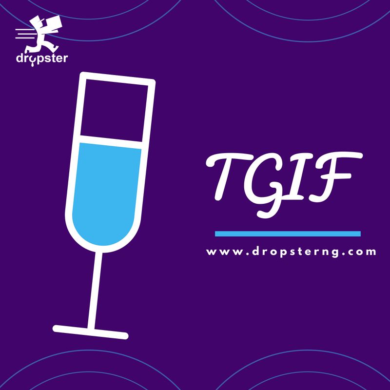 dropsterng's tweet photo. Ah it's finally Friday evening, time to kick off your shoes, 'wine' down and just relax.
What's your fave way to spend your Friday evening? https://t.co/c8aVOhlzP4