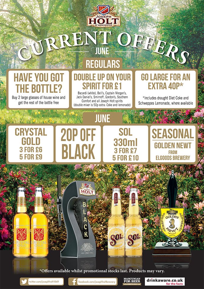 It's #beeroclock time!! Use our pub finder: joseph-holt.com/pubs to find your nearest <a href="/JosephHolt1849/">Joseph Holt Brewery</a> pub! 😉🍻