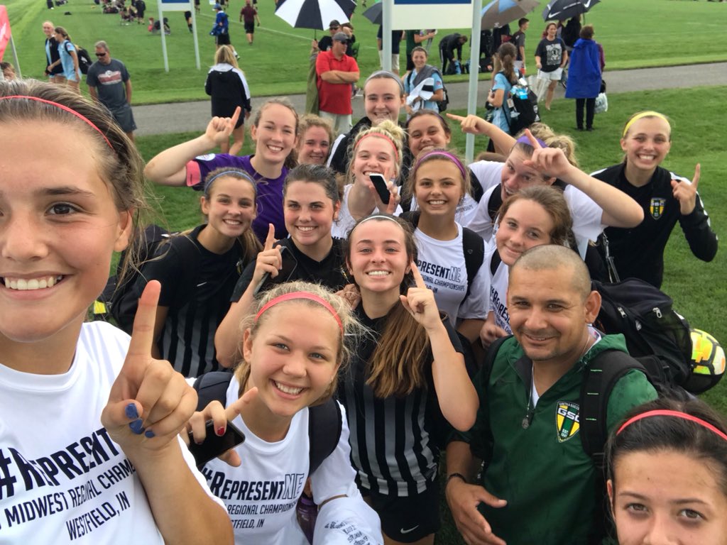 primagreen2001's tweet photo. We did it! 1-0 over Pacesetter SC Villa Red (OHN) at regionals. (Goal by Chamberlyn Bridge).  Next game tomorrow 8am. https://t.co/uAsAIDwO42