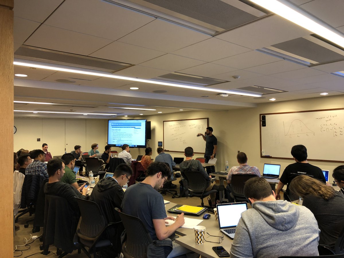 OSE_Lab's tweet photo. @jasondebacker just finished a great 3-day OSM Lab intro course on dynamic programming: value function iteration, policy function iteration, stochastic AR(1), discrete choice. All notes and problem set are open access at https://t.co/pgpqEDzLUP. #OSMbootcamp2018 https://t.co/b1t69stPzQ