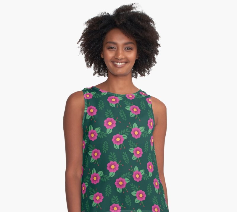 WondermentPaper's tweet photo. New emerald green and pink floral pattern added to my @redbubble shop - available on 35+ products. Check it out here: https://t.co/ucYthhK7B9  #RedBubble #homedetails #florals https://t.co/fI6JlTm5QZ