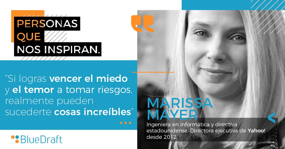 bluedraftarg's tweet photo. Personas que inspiran #MarissaMayer https://t.co/6hUqEsaynV