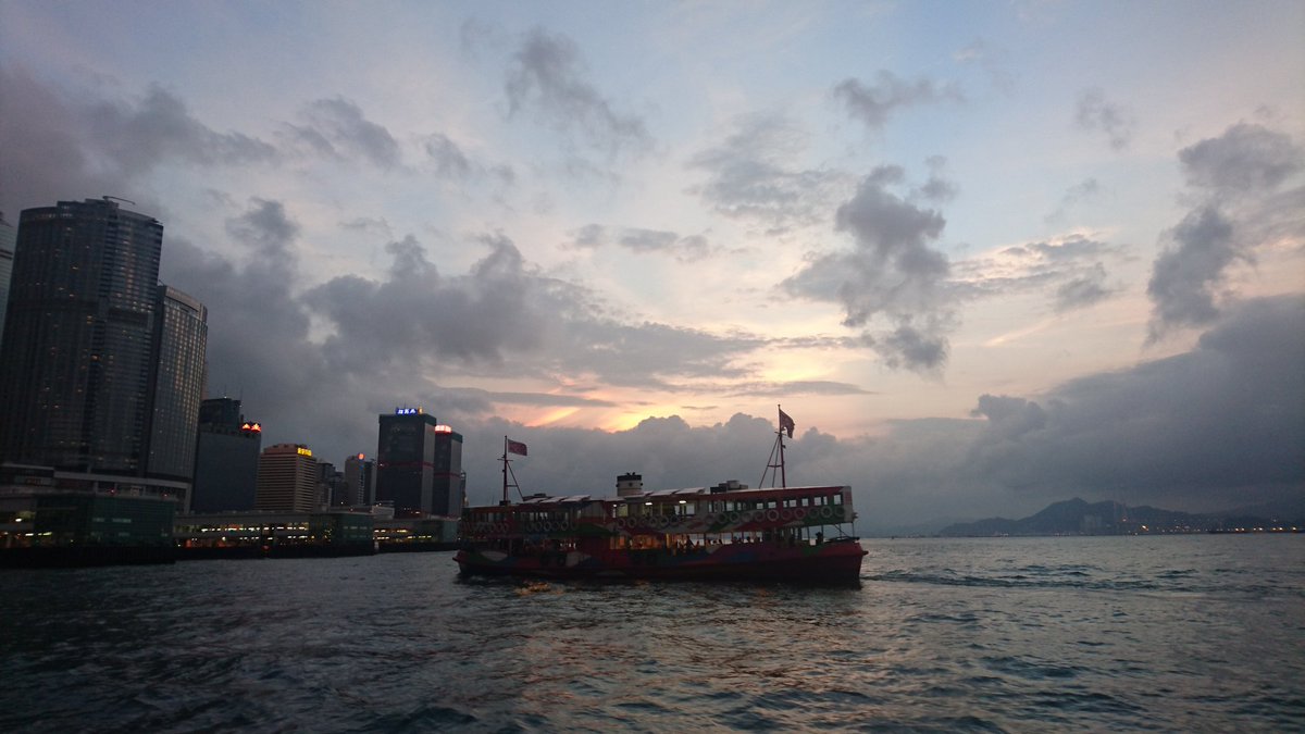 Ruby57856384's tweet image. Sunset @ Victoria Harbour , Hong Kong