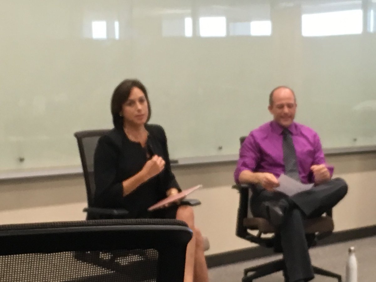 ⁦@KBDeSalvo⁩ interviewed by ⁦@mackert⁩ at #UTHCLI