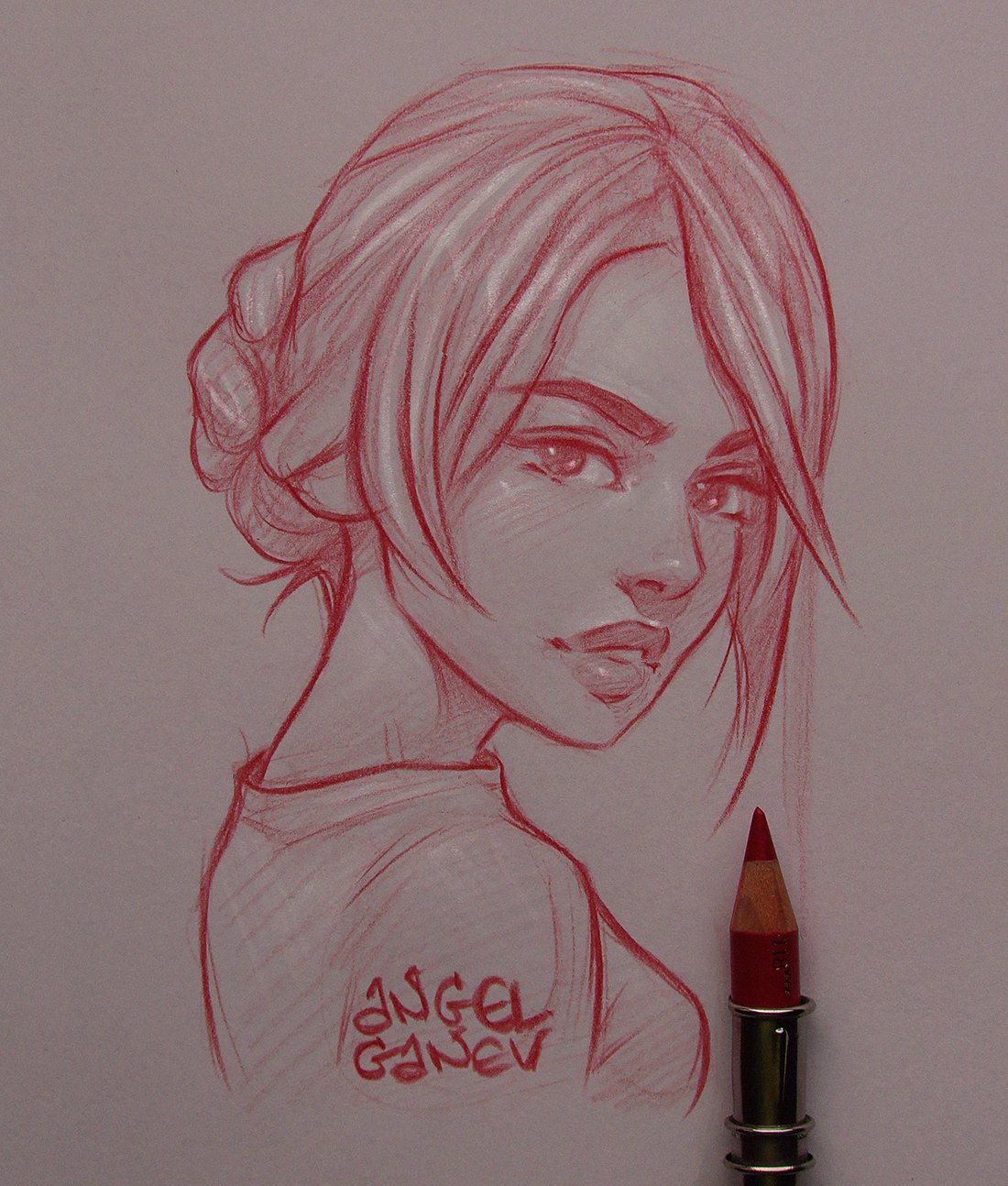 Red ink sketches march 16  may 16 on Behance