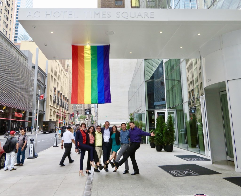 The AC Team — Beaming with #Pride
Enjoy the weekend festivities! ❤️🧡💛💚💙💜
#NYCPride2018
#prideweekend
#nycpride
#ACHotelTimesSquare