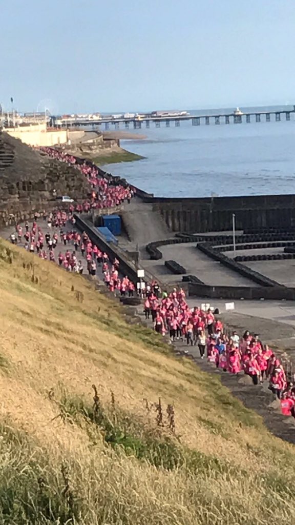 Good luck to everyone doing the Blackpool Race For Life on 4th July. There's over 200+ Tesco ladies taking part so proud .. see of pink 💕🏅🏃‍♀️