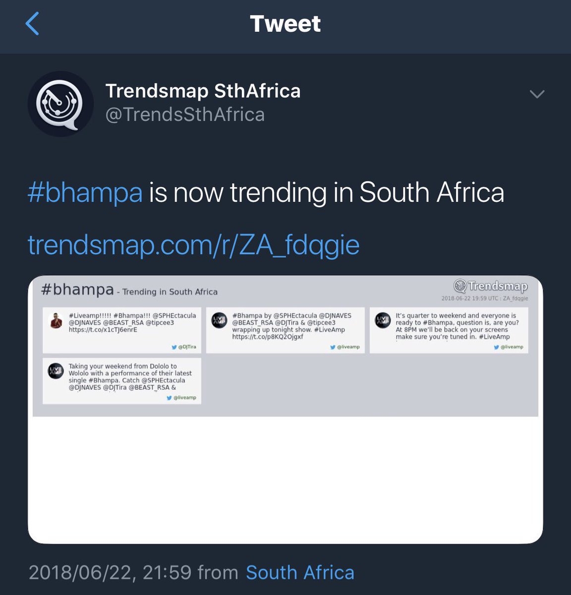 BEAST_RSA's tweet photo. Ladies &amp; Gentlemen, THANK YOU SO MUCH 🙌🏾🙌🏾🙌🏾 Major Shoutout To @sphectacula @djnaves @djtira @tipcee3 @joejoafro #BHAMPAKOTW For The Win 🔥 https://t.co/pFuvxOviB9