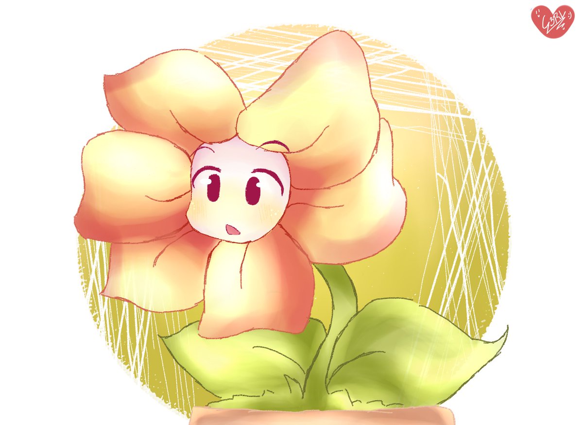 MapacheKunn's tweet photo. #Utflowey #fanart https://t.co/iQVyQnFOz2