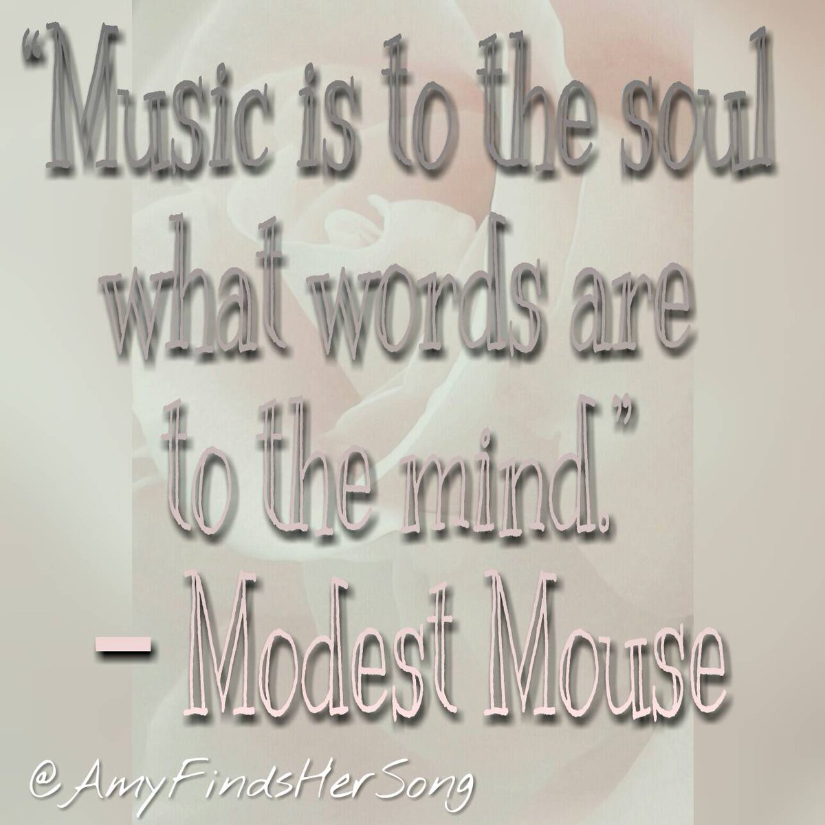 AmyFindsHerSong's tweet photo. “Music is to the soul what words are to the mind.” ― Modest Mouse

#AmyFindsHerSong #classicallytrained #michigan #puremichigan #vocalist #musicianslife #vocalcoach #instamusic #sing #musictheory #voicelessons #musiclessons #musician #musiclover #learning #musicquotes #quotes https://t.co/o8pWn644Ma