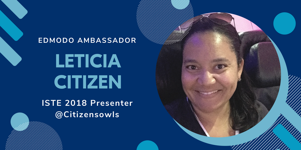 CarissaKopecky's tweet photo. Edmodo Ambassadors Present at #ISTE18! Tuesday, June 26th from 10:15 to 11:45 am — Leticia Citizen @Citizensowls: Closely Reading with Thinglink (Pre-registration required) - Location: Hyatt Regency Grant C https://t.co/Y5qfvd0NG5 #edmodolove https://t.co/9lGaG1pkcR