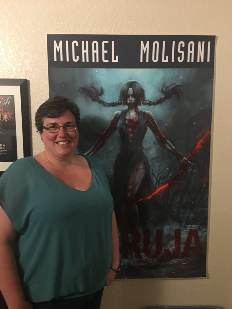 Veilfall's tweet image. If you've already read "The Bruja" &amp;amp; "Dread Harvester," you might recognize the name Kristen Walls Kearney from the acknowledgments page. Kristen served as Copy Editor on both books as well as the upcoming sequel, "Mayhem."