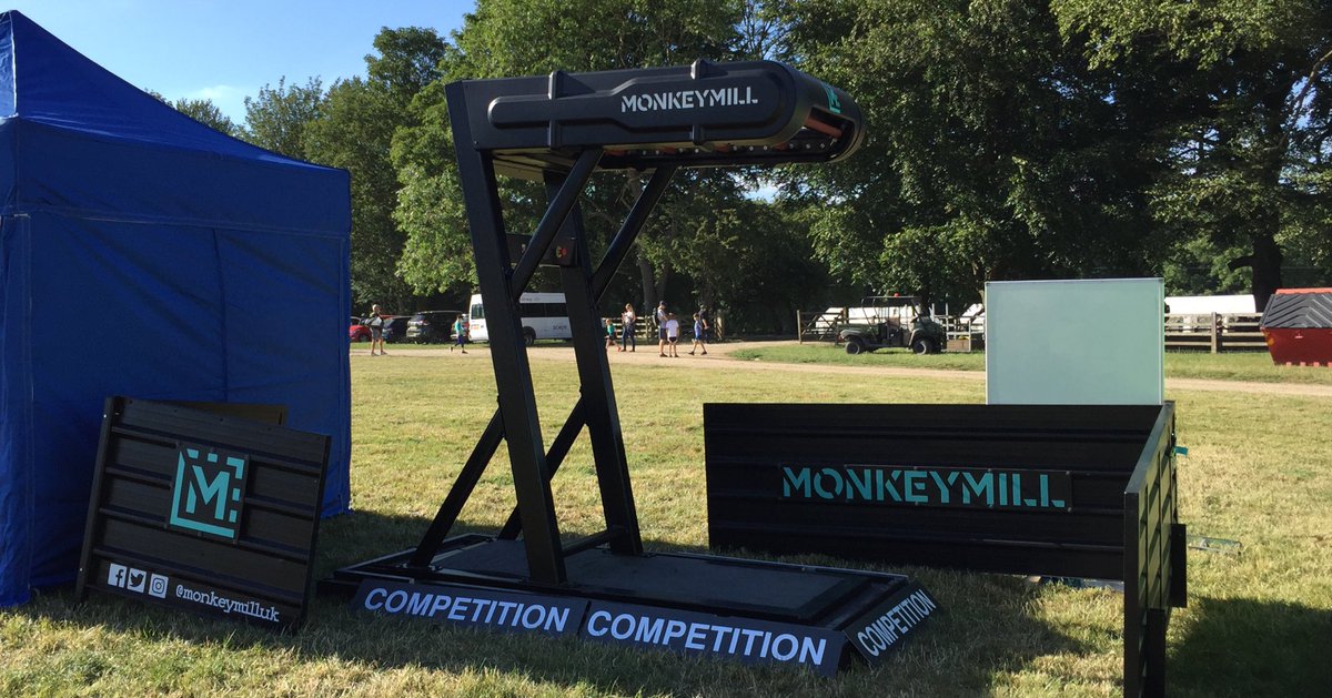 monkeymilluk's tweet image. We’re all set up and ready for you tomorrow @totalwarrioruk I hope you are all prepared to smash records and win prizes #stayontop 

#fitnessequipment #fitnessmotivation #innovation #fitness #exercisevideo #training #motivation #monkeymill #stayontop #gains #strength