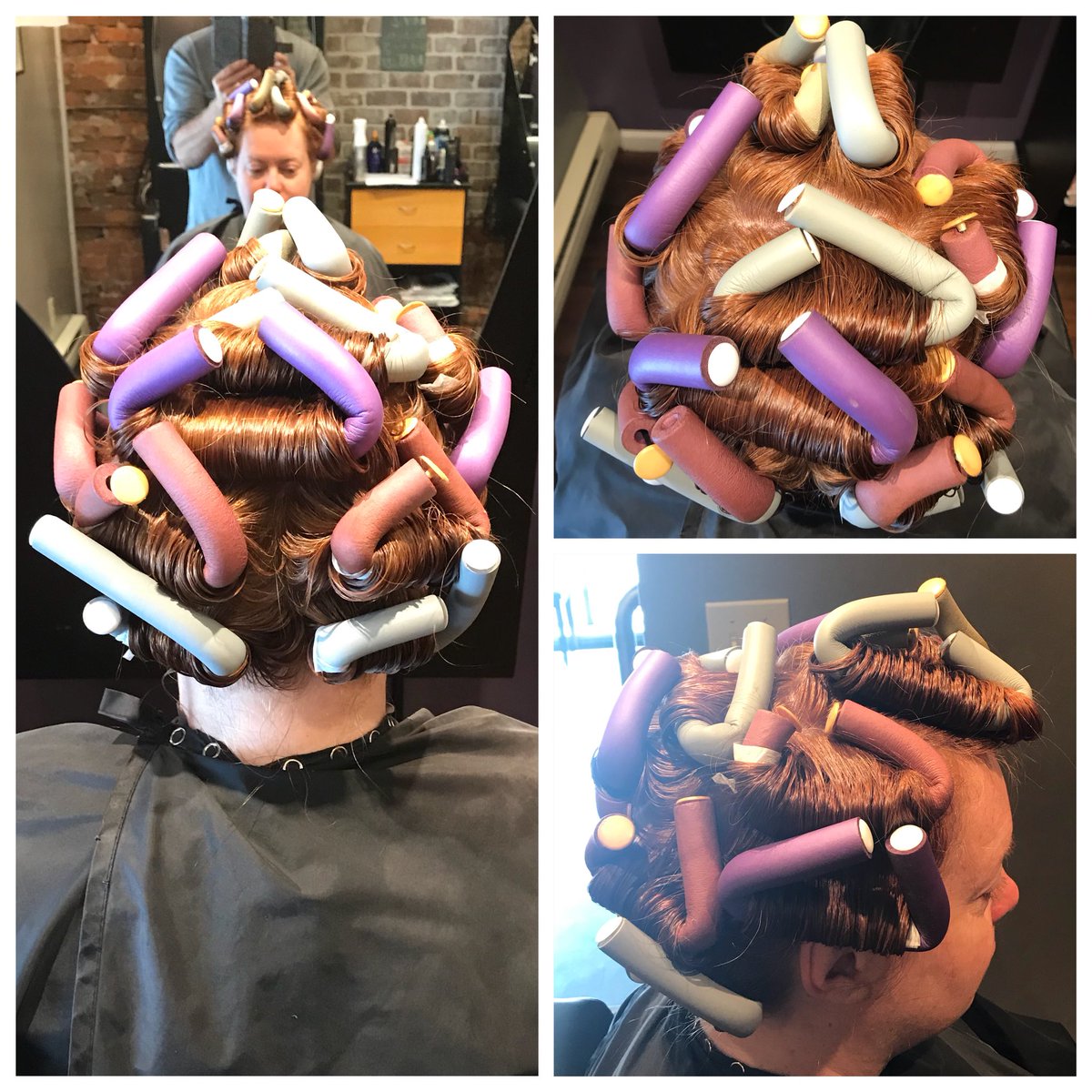 Jenn_Trump's tweet photo. My clients inspired me, so I jumped on the Texture Perm band wagon!  I achieved my look with ONLY 12 rods 🤗  An I cut 3” more off ☎️ request JENN! 570-424-6461
#JennTrump #JTHsalon #TeamJTH #EastStroudsburg #Poconos #Perms #TexturePerm #BrazilianBondBuilder #b3 #b3Salon https://t.co/SiBQ8p8BCQ
