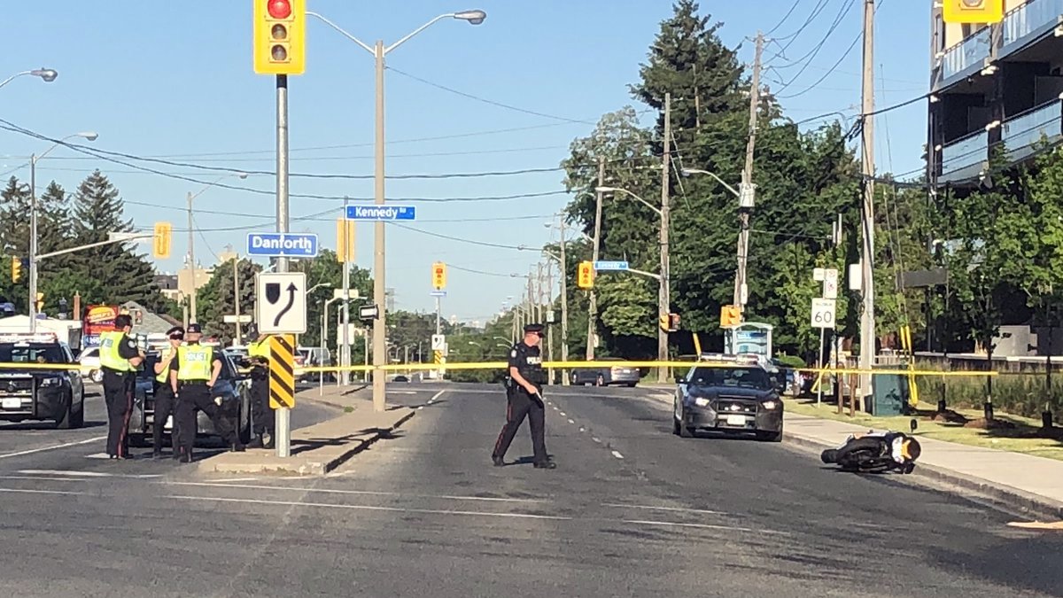 Driver charged in fatal hit-and-run at Danforth and St. Clair. READ MORE: ow.ly/oOc530kCGEj https://t.co/qjApGaWbW5