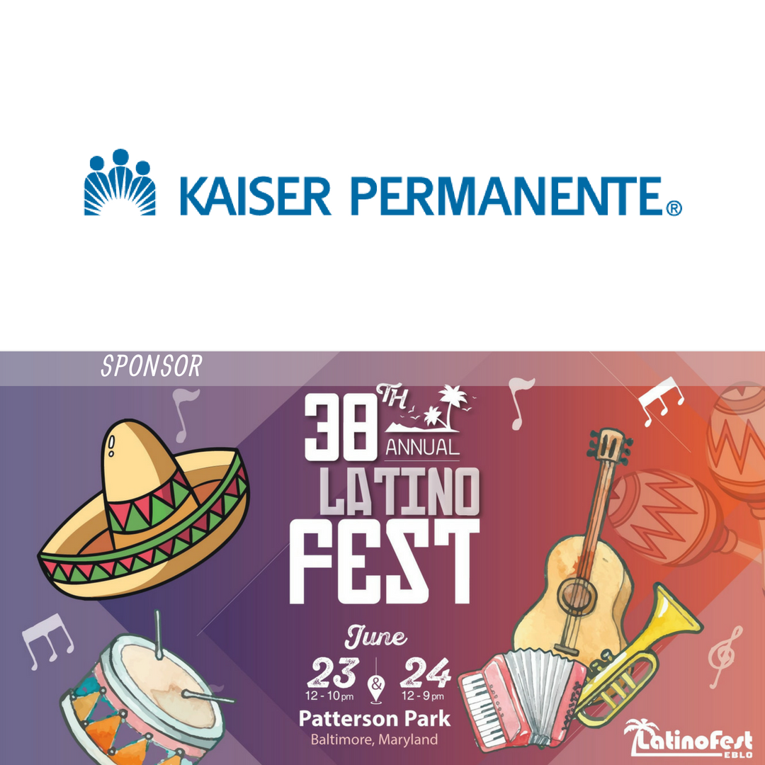 .<a href="/kpthrive/">Thrive with KP</a> Sponsor of <a href="/EBLOBmore/">EBLOBmore</a>'s 2018 LatinoFest! GRACIAS for the support! #BmoreLatinoFest #Baltimore