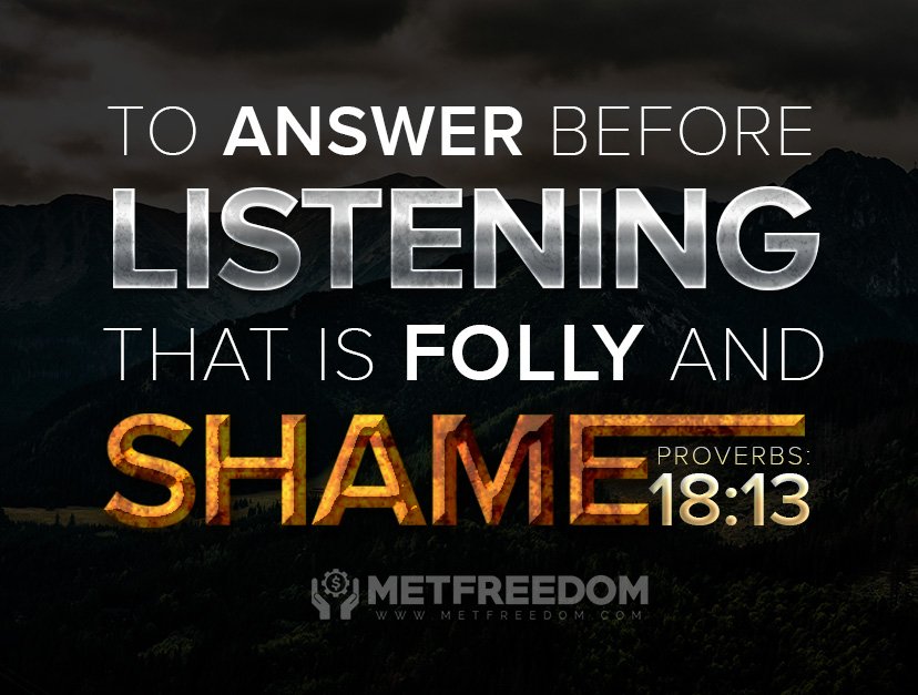 MetFreedom's tweet image. Having bad listening habits can cause your friends and family to feel as if they aren't important enough for your attention.
#metfreedom #webdesign #financialfreedom #iwanttomakemoney  #internetmarketinglifestyle #internetmarketing #bussinessopportunity #entrepreneur