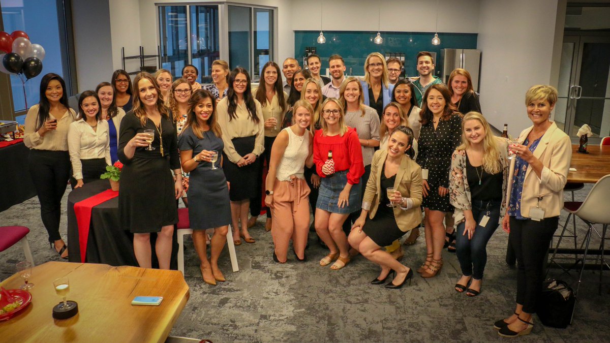 Ahead's tweet photo. We were honored to have @HedlundSheri of @DellEMC speak at AHEAD's very first #WomenInTech event. Cheers to everyone who attended and stay tuned for the next event! Learn more about Sheri here: https://t.co/7jzJLgLeMj. #WomenInSTEM https://t.co/DWAsruez97