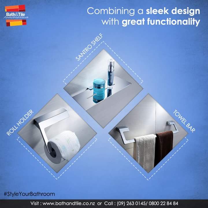Bring your dream bathroom to life with Bath &amp; Tile'sBathroom Accessories
Click here to buy now-bathandtile.co.nz 
(09) 263 0145/0800 22 84 84 
#DesignedForYou #BathAndTile #LuxuryWonder #NewZealand #Auckland #Albany #ManukauCity #BathroomAccessories #Bathtime