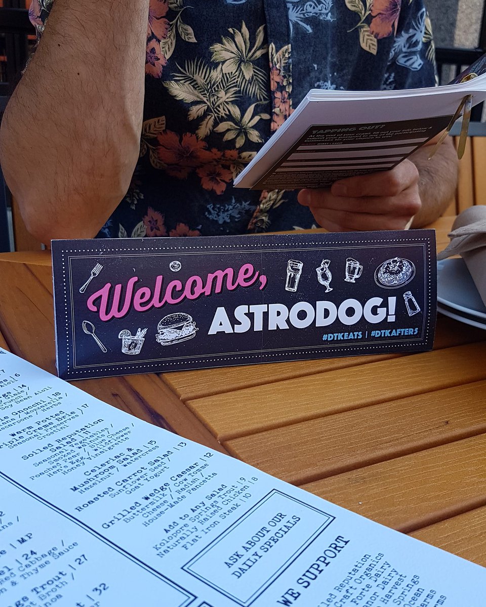 dogs and honorary dogs last night #dtkeats #dtkafter5