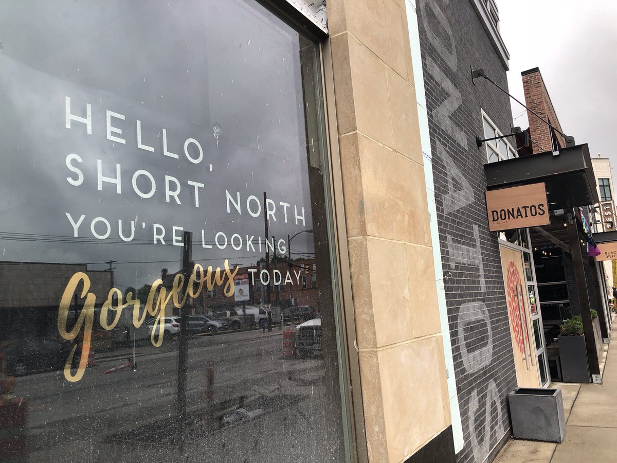 queenbeepaper's tweet image. My window designs for @THREADonline Short North went up earlier today! Clean window pics to come later! #goforthegold #threadcbus #threadstyle