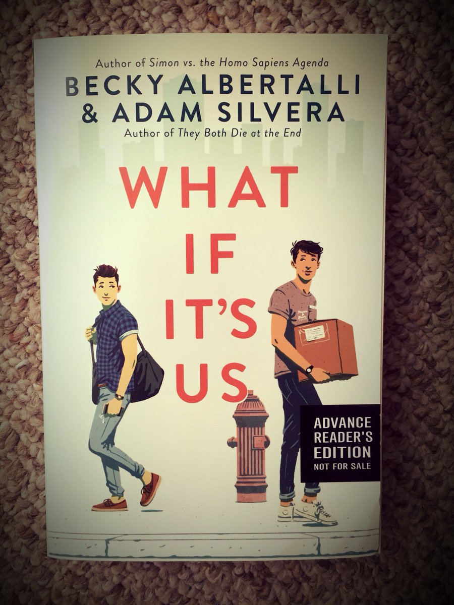 justlovereviews's tweet photo. ☀️ oh hey it’s friday! ☀️

how ‘bout an epic 📚 giveaway to start your weekend?

we have one copy of WHAT IF IT’S US by @beckyalbertalli &amp; @AdamSilvera that needs a good home!!

#YA #LGBT 🌈

follow + RT to enter. open internationally. ends 6/29 @ 11:59pm https://t.co/ibPhnZKWWp