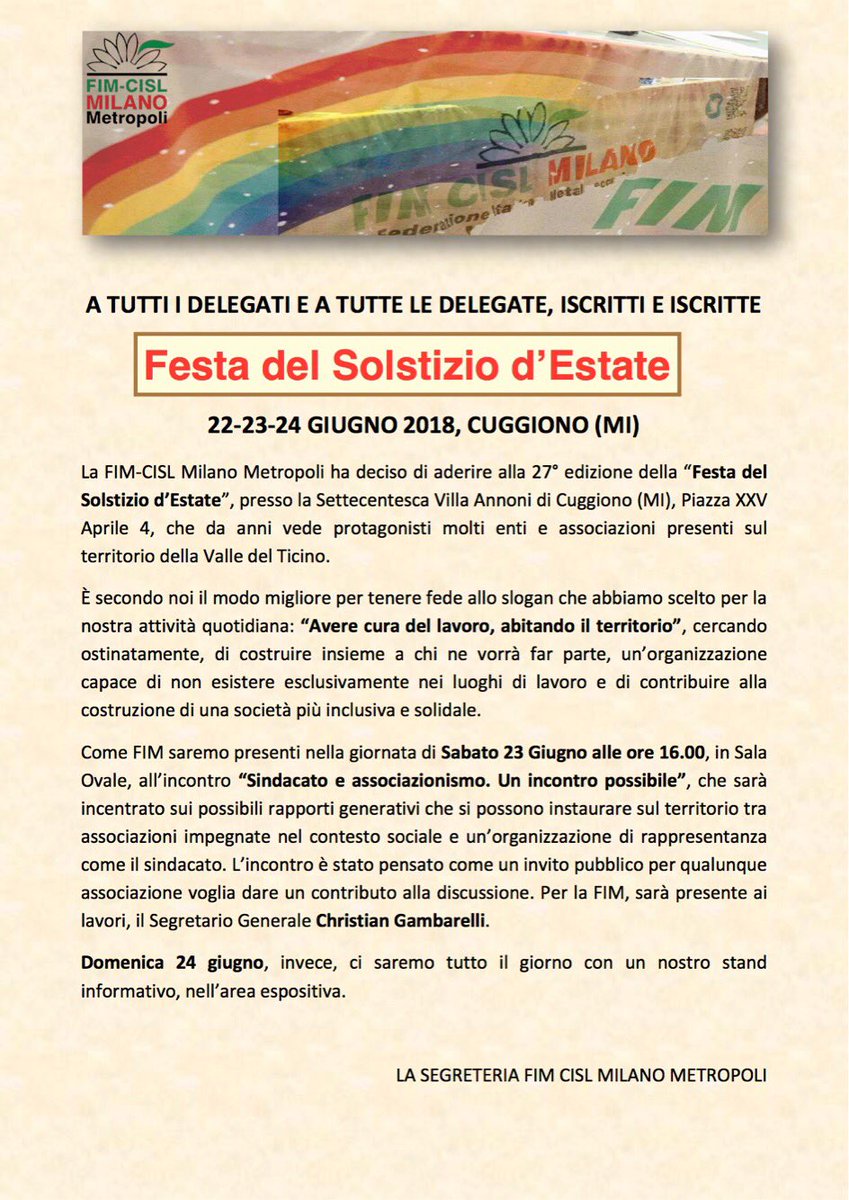 C_Gambarelli's tweet image. È il tempo questo di preparare una generazione di nuovi RSU #Partigiani #resistenti Conclusioni al corso #fim Milano. Una resistenza culturale contro la tiritera del lamento la retorica del male, odio e della disperazione.  Ne parliamo anche domani a #cuggiono #23maggio