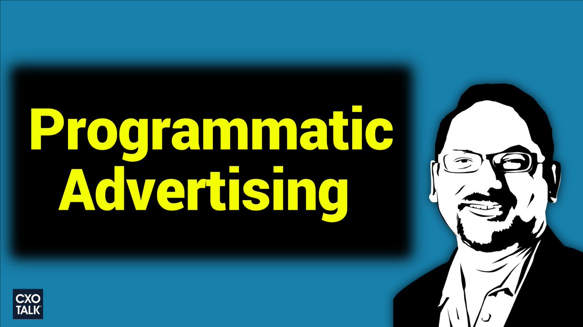cxotalk's tweet photo. Appropriate #programmatic advertising relies on quality #data.
https://t.co/WKYTvkAY82
-- @anudit SVP @DnB_Marketing, @MikeZaneis CEO @TAG_Today
#CxOTalk
#B2Bprogrammatic https://t.co/ul9h2eeFHF