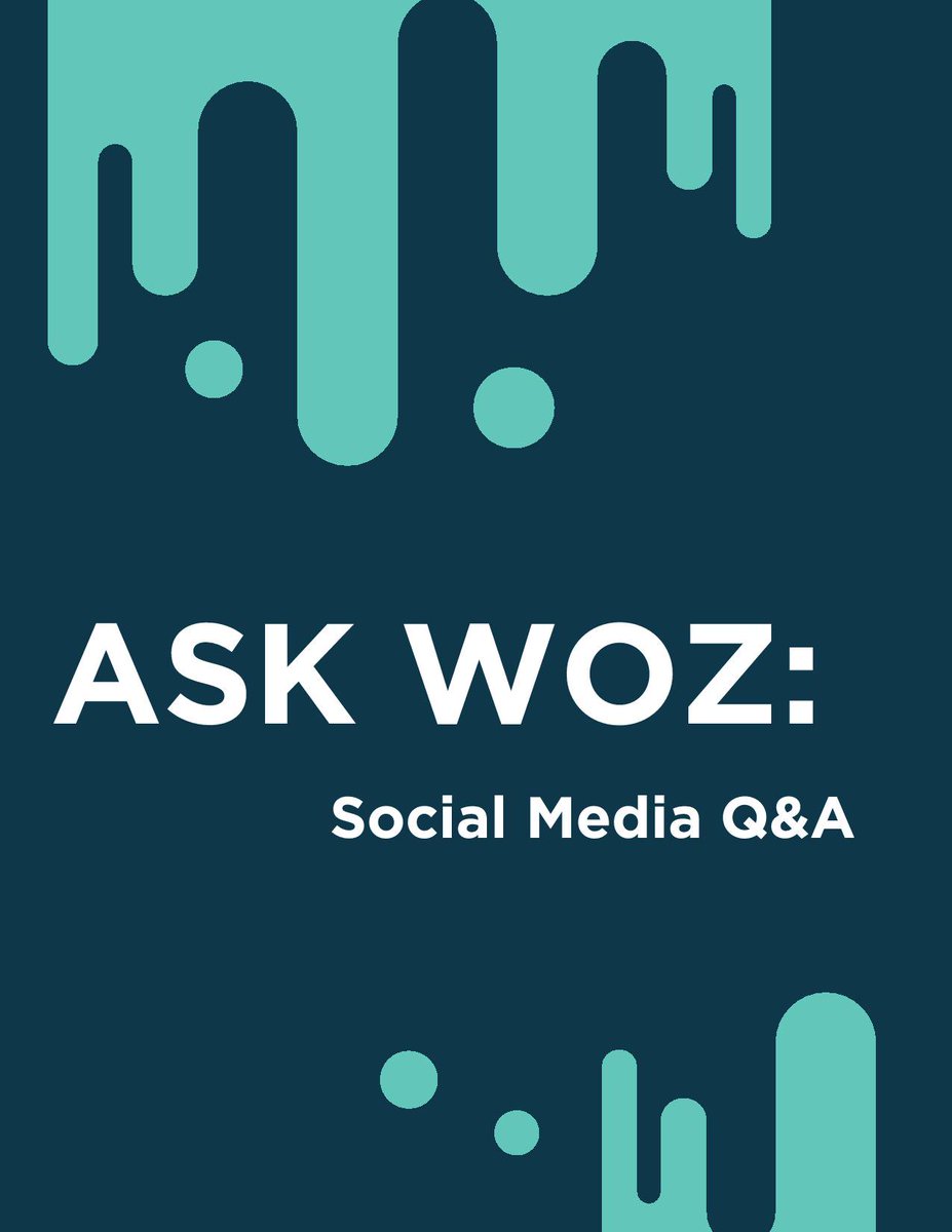 TheWozU's tweet photo. Woz is in town! What do you want to know about Woz? Leave your questions and comments below! #askwoz #wozu https://t.co/VL7aHDkZF0