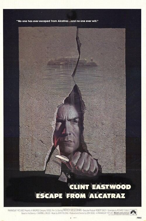 FilmNewsNos's tweet photo. 🎬MOVIE HISTORY: 39 years ago today, June 22, 1979, the movie 'Escape from Alcatraz' opened in theaters!
#ClintEastwood #PatrickMcGoohan #JackThibeau #FredWard #LarryHankin #PaulBenjamin #MadisonArnold #FrankRonzio #RobertsBlossom #BruceMFischer @mrdannyglover https://t.co/EoQZzkaPkP