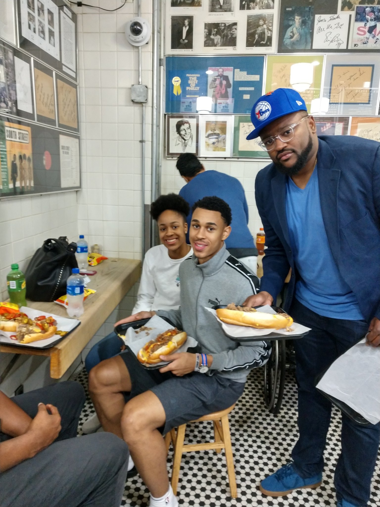 Jim's South St on Twitter "zhaire_smith knows where to get his first