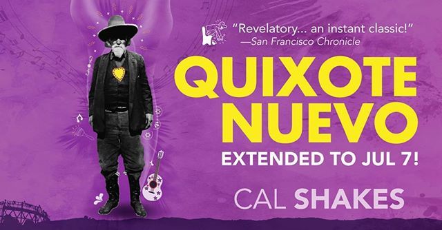 We extended!!! #QuixoteNuevo is now playing through July 7. Get your tickets before they are gone! #latinxtheatre #calshakes2018 ift.tt/2ltxHek