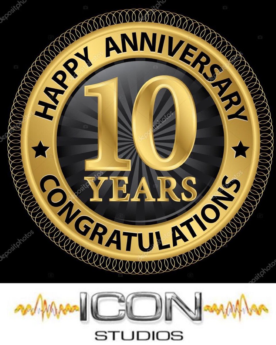 Congrats to Icon Studios for 10 years of excellent service and big hits!!! cc <a href="/Stone007/">Stone Stafford (#FlyEaglesFly)</a> #IconStudiosATL