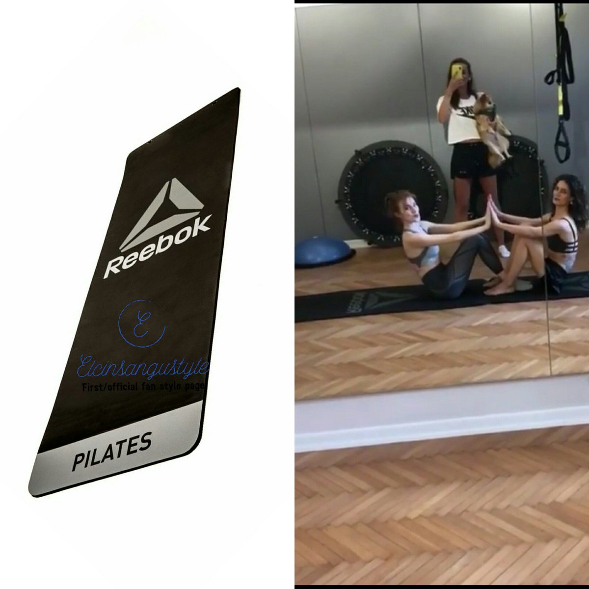 reebok pilates mat