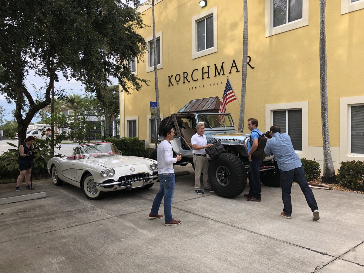 What a great week in #Naples, FL with @KorchmarBags. Can’t wait to share more about these handcrafted luxury goods being made in the US for more than 100 years. #ThatsaWrap #videoproduction