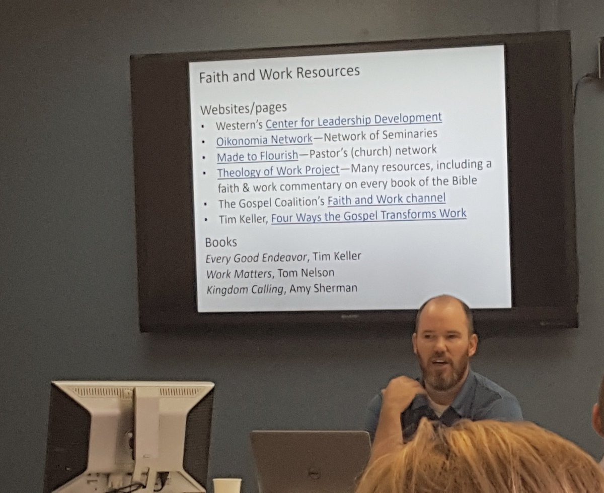 AKVT's tweet photo. Thinking through faith and work issues in our ministerial ethics class today @WesternSeminary
#westernseminary #faithandwork https://t.co/1KME7oBZjV