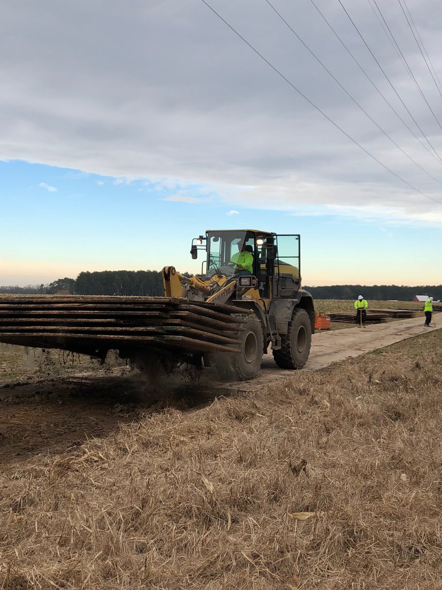 Mabey provides comprehensive site access in support of a critical transmission rebuild project in MD and VA. Our interlocking composite matting systems are a sustainable, efficient and cost-effective means to create a safe temporary access for utility equipment and work crews.