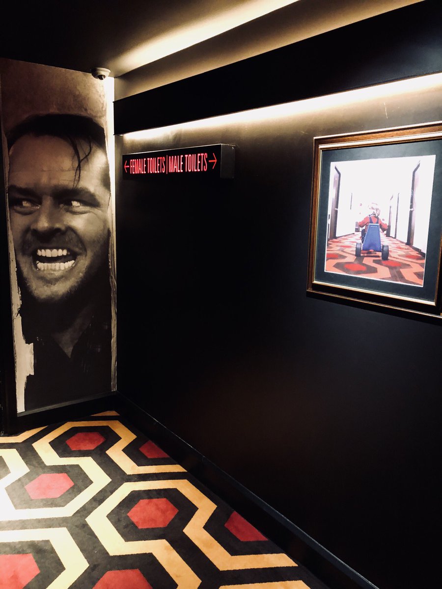 dave_norris's tweet photo. @BFI @KermodeMovie Meanwhile at the @BristolEveryman...
#OverlookCarpet #TheShining https://t.co/2n5HUGuDHo