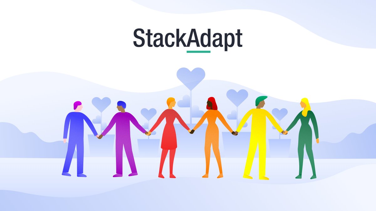 StackAdapt's tweet photo. There's a lot of unknowns when you're building a #StartUp, but what we can say for sure is that when you accept and celebrate differences, you will always see the best results. https://t.co/CdEzgppWo0
#WorkMotto #LifeMotto #HappyPride #HackDiversity #ThisIsStackAdapt https://t.co/1zFrGNAreQ