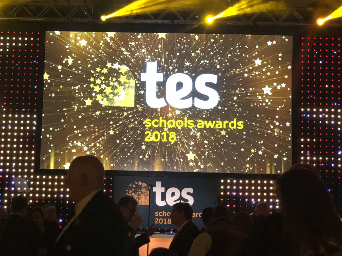 LWS_Art's tweet photo. @LWS_Science - just a normal Friday for Mrs Hurst and I !! #Tesawards10 https://t.co/QmjLSSYWxw