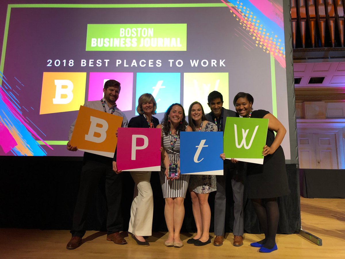 For the 4th year in a row, we were featured <a href="/BosBizJournal/">Boston Business Journal</a>'s Best Places to Work. We took home 4th place in the medium size business category! 

Thanks to all of our amazing employees for voting us one of the best places to work! #ProudJobcasers #BBJAwards