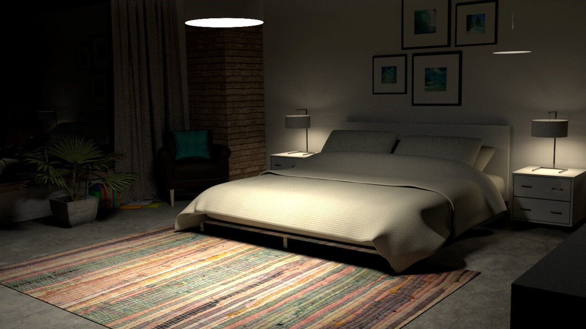 Комната Cinema 4d